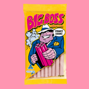 Big Boss Caraml Stix 125g 1253